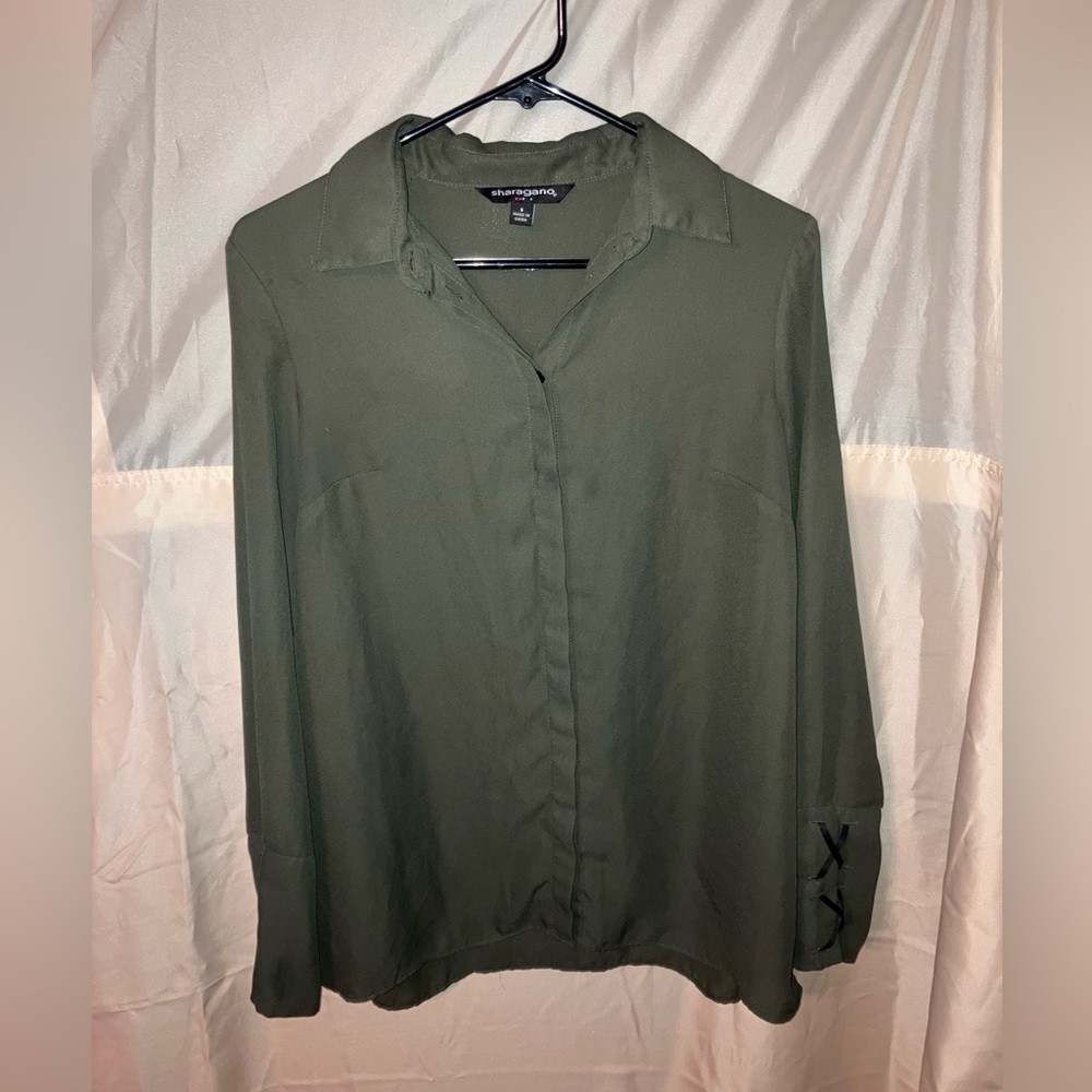 Dark Green Shirt